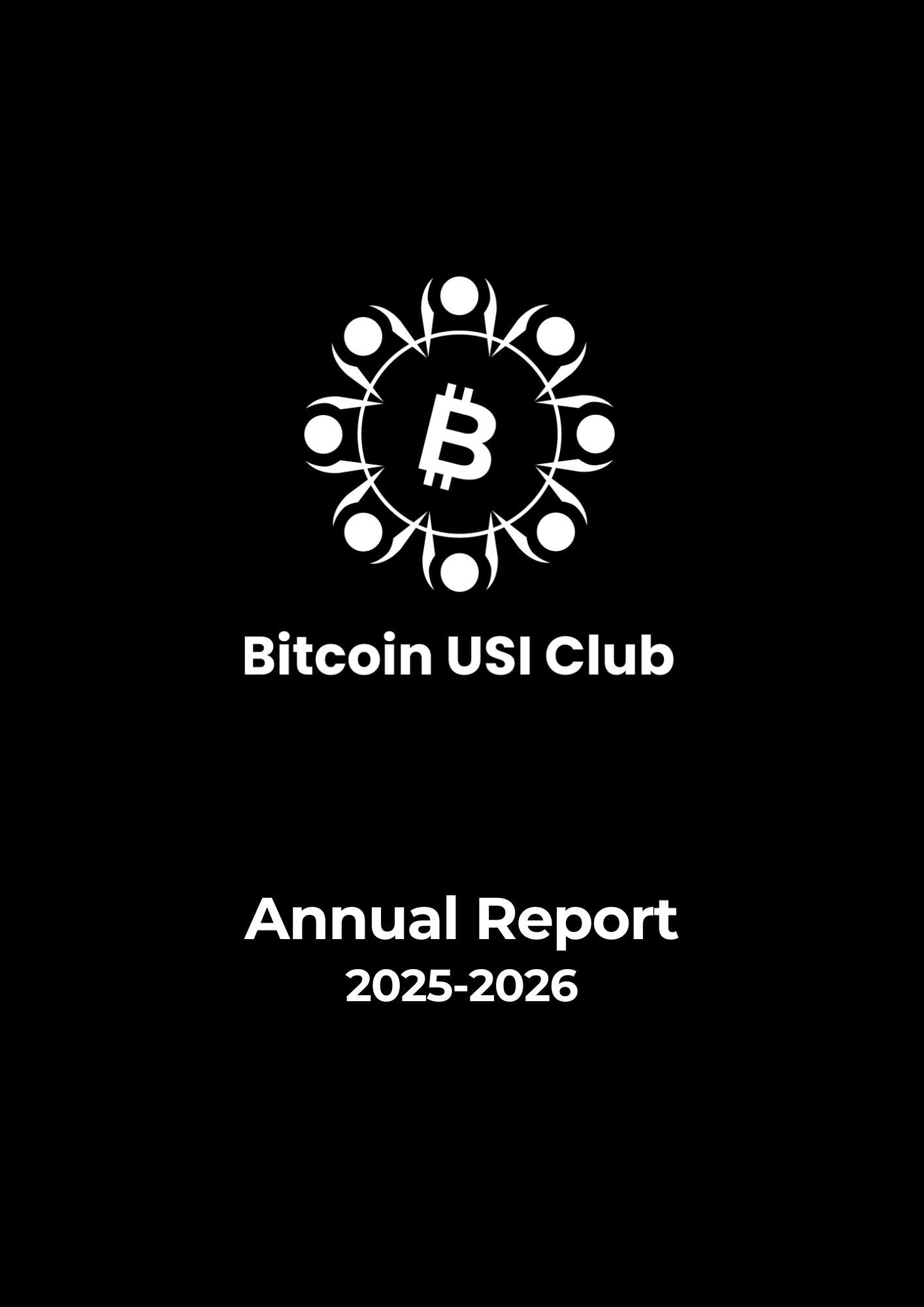 Copertina del report annuale del club